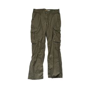 green cargo carhartt pants